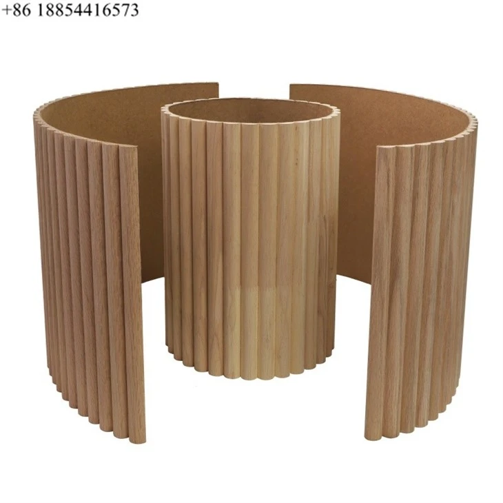 Flexible Real Wood Bendable Wood Board Curved Arc Pane Manufacturer