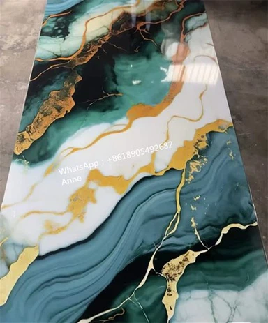 UV -tavler PVC marmorpladepaneler